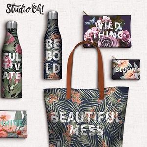 Studio Oh! Small Bloom Zippered Pouch